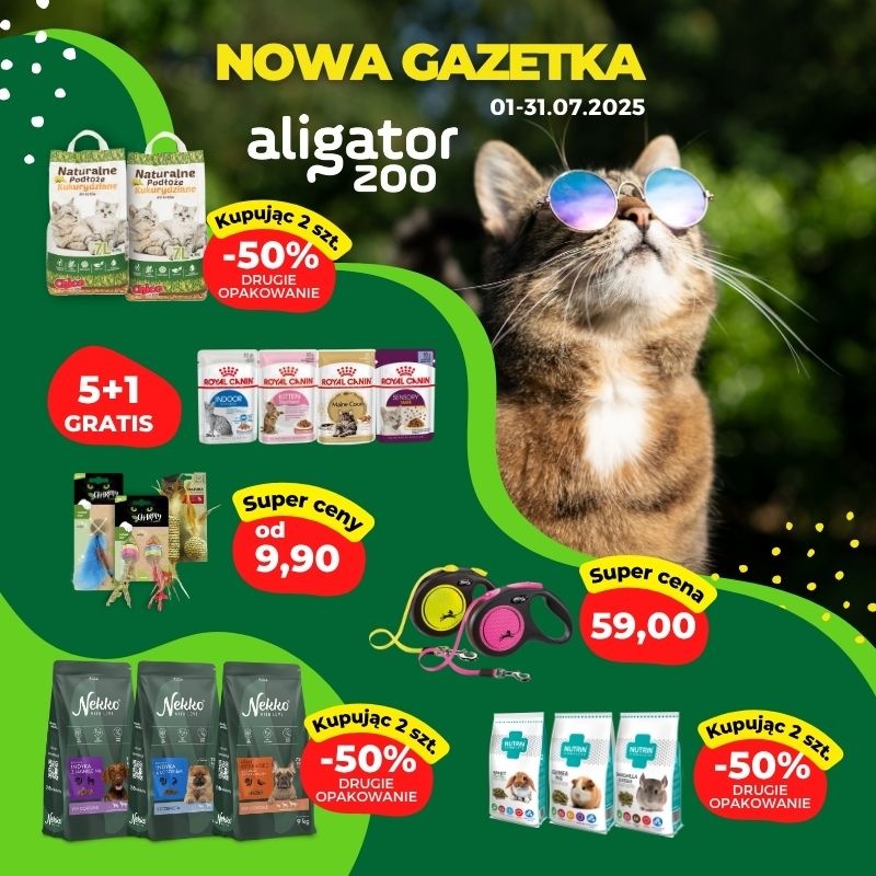 Lato pełne promocji w Aligator ZOO!