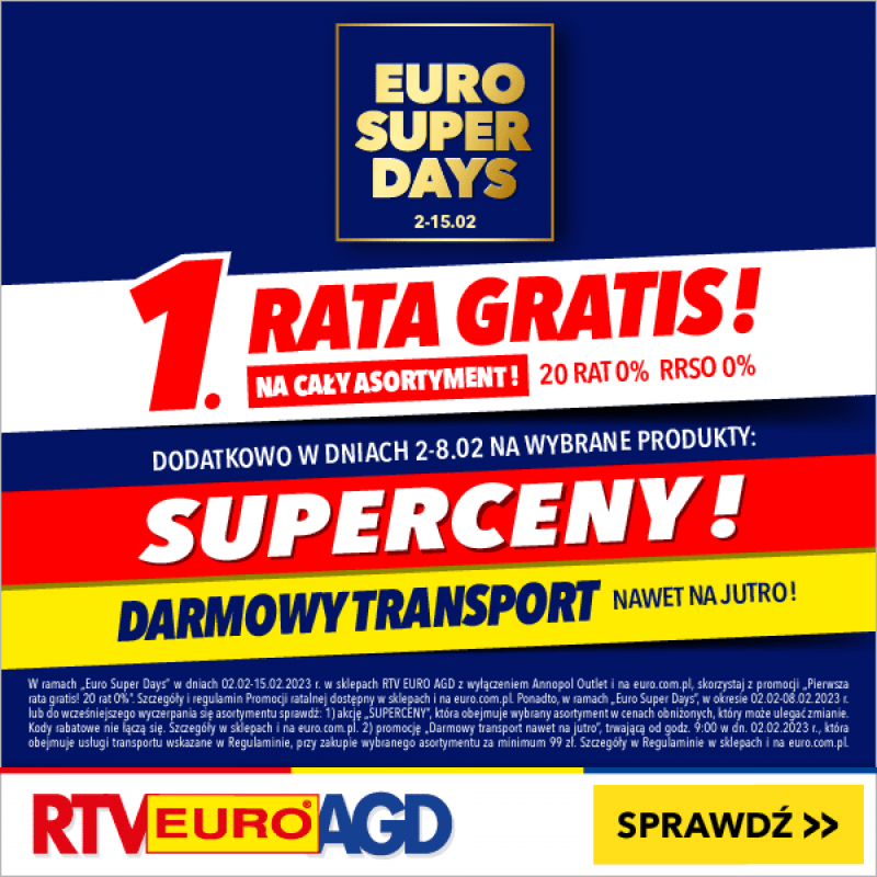 Trwa Euro Super Days!