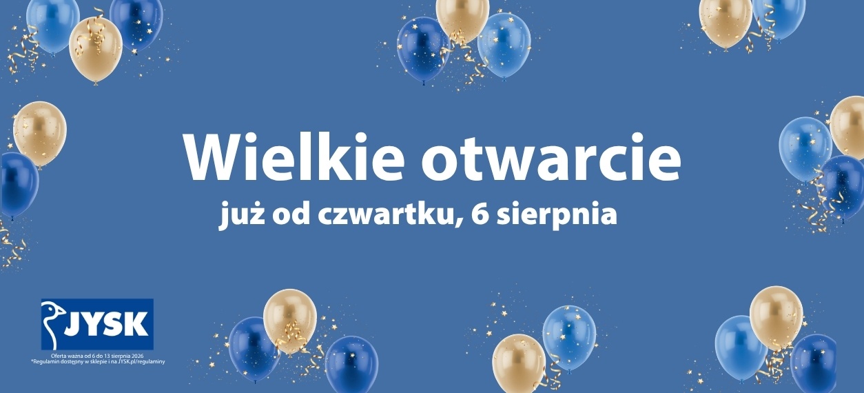 WIELKIE OTWARCIE SKLEPU JYSK