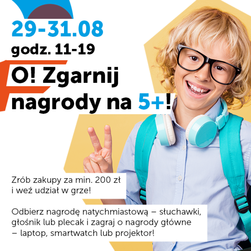 O! WYGRAJ NAGRODY I ROZPOCZNIJ ROK SZKOLNY Z KLASĄ!