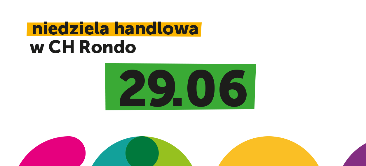 Kiedy zrobisz zakupy w niedziele w CH Rondo?