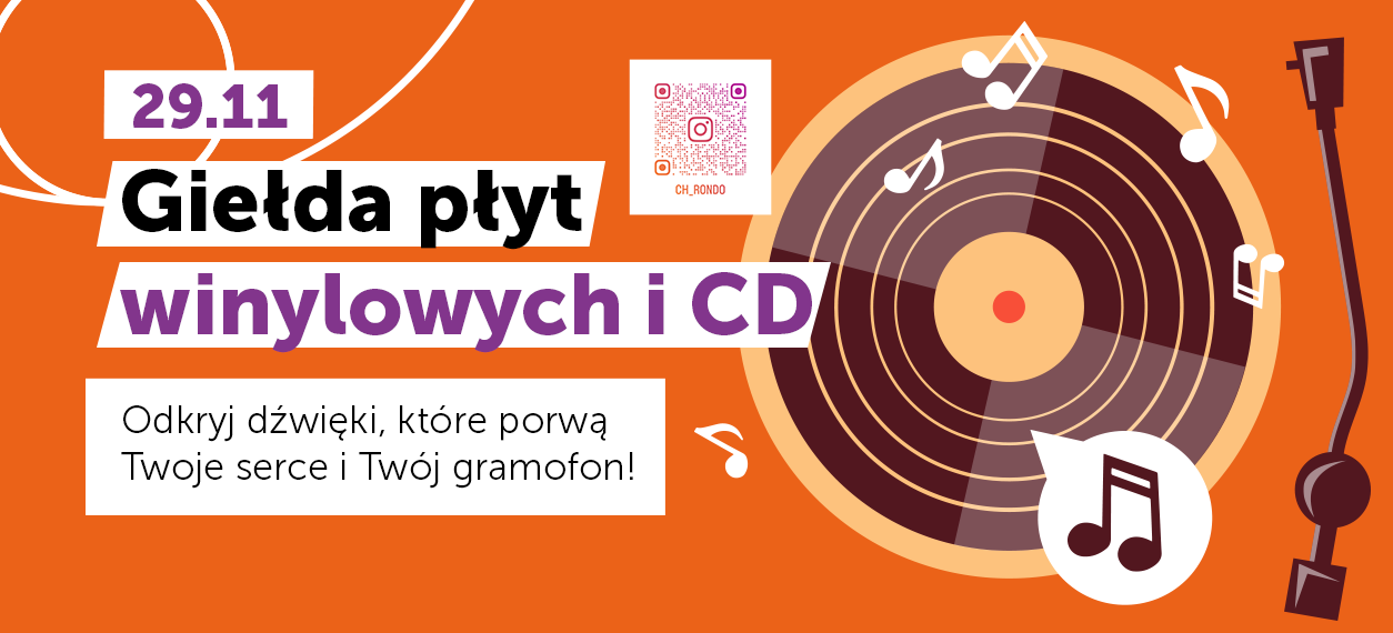 GIEŁDA WINYLI I PŁYT CD WRACA DO CH RONDO!