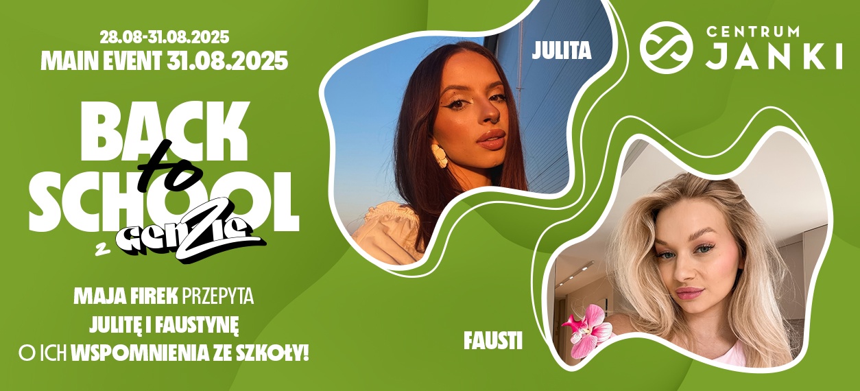 Genziaki wracają do szkoły – tylko w CH Janki!