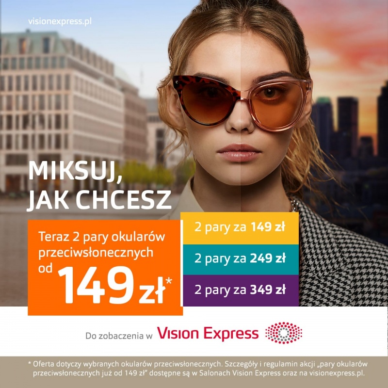 Miksuj, jak chcesz.  Teraz 2 pary od 149 zł!