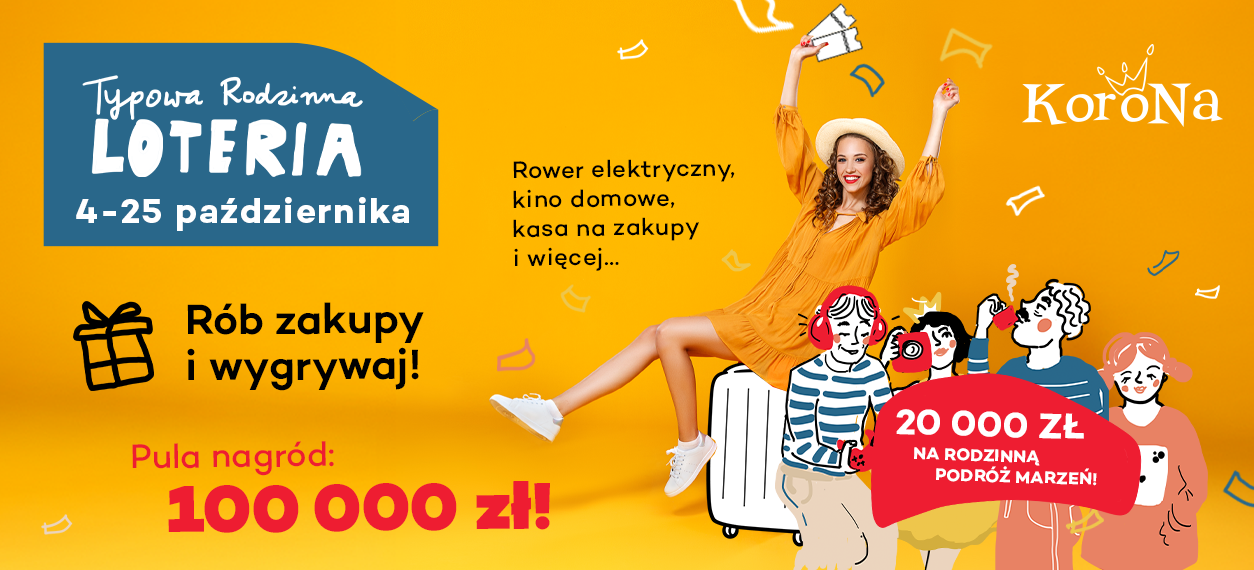 Typowa Rodzinna Loteria w CH Korona! 🎉