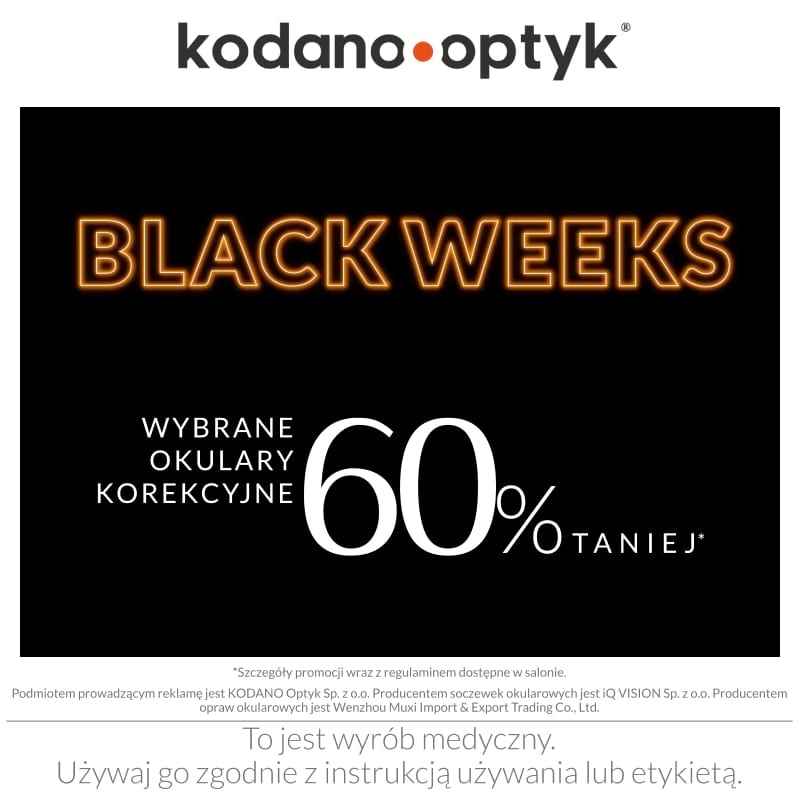 Black Weeks w KODANO Optyk