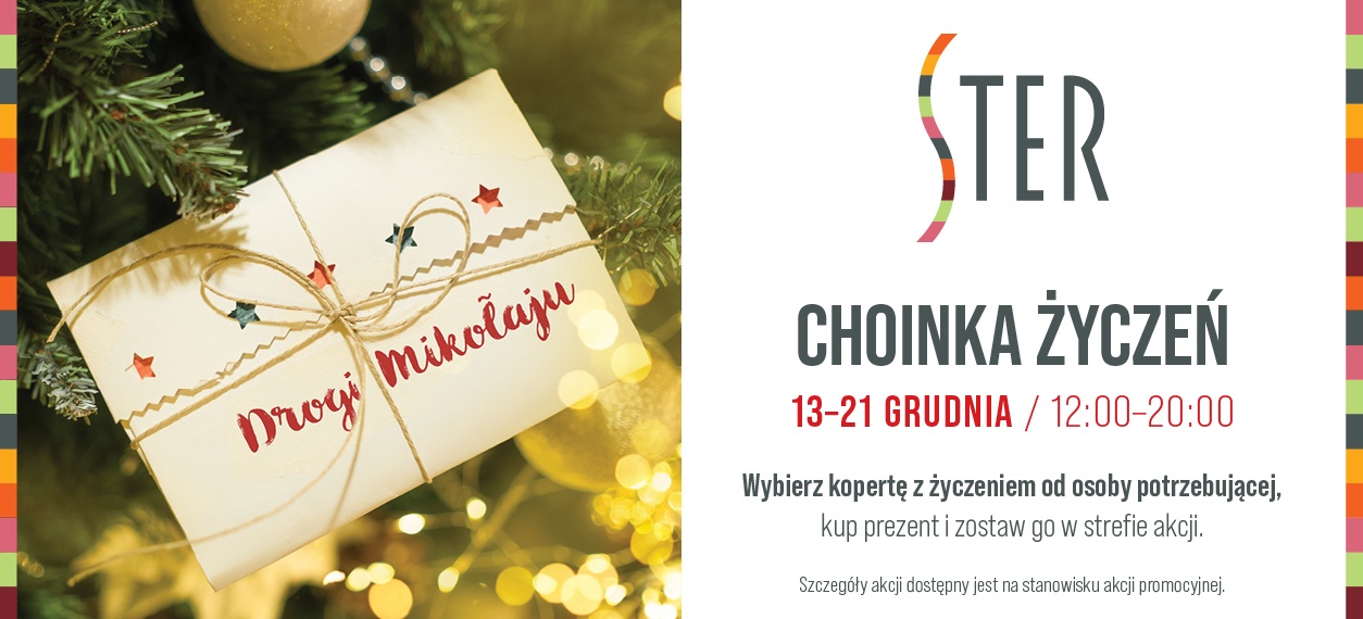 Choinka Życzeń w CH Ster