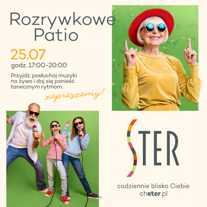 Rozrywkowe Patio w CH Ster