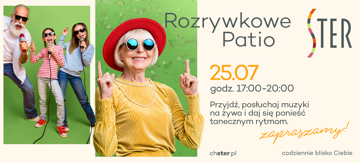 Rozrywkowe Patio w CH Ster