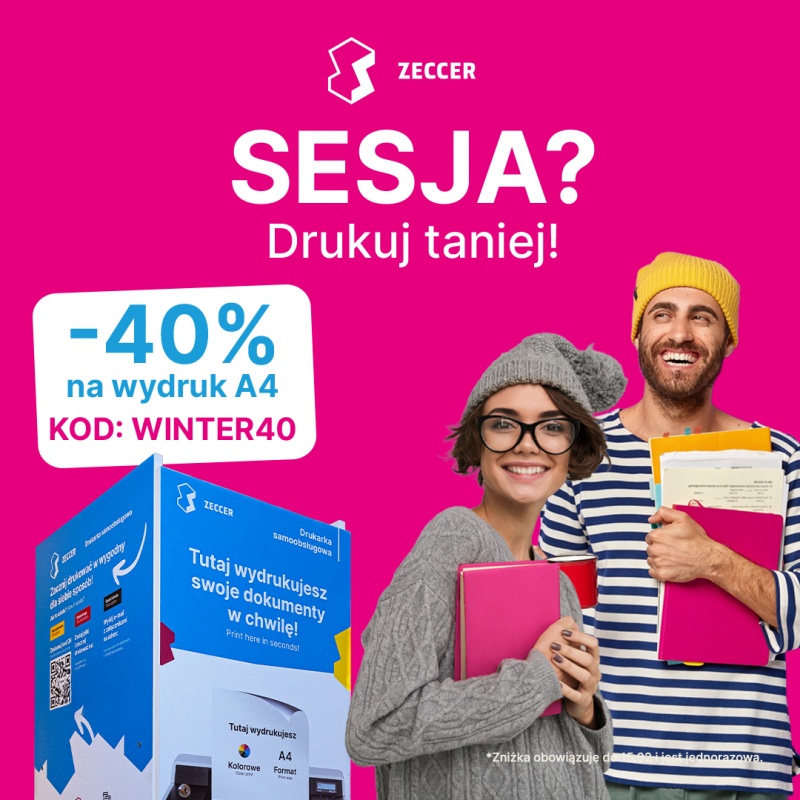 Sesja w toku? Drukuj taniej!